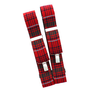 Braces (Suspenders), Wool, Grant Tartan